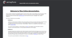 Desktop Screenshot of demo-tbox.cse-semaphore.com